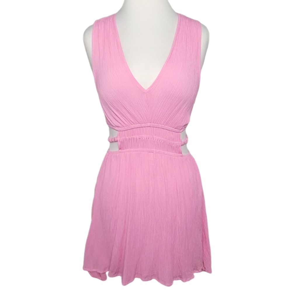 Pink mini dress size medium